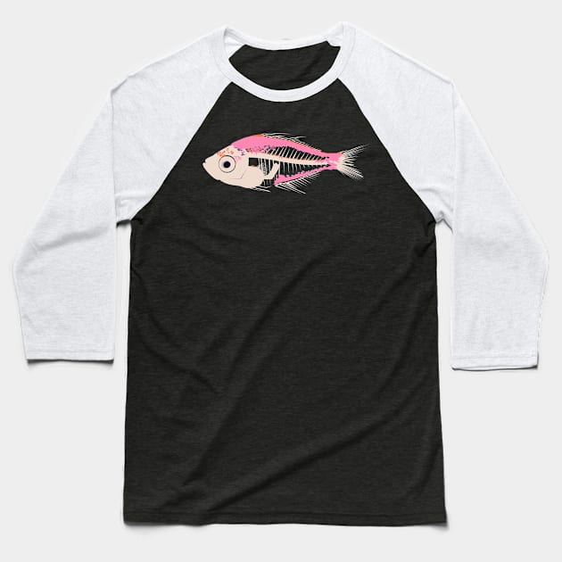 Indian Glassy Fish Baseball T-Shirt by stargatedalek